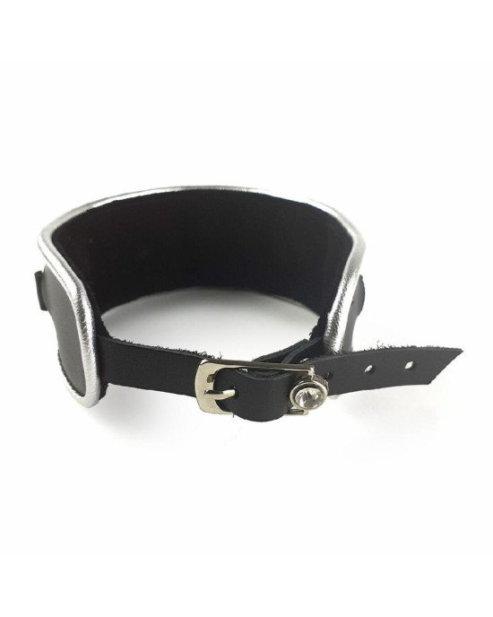 Ошейник из натуральной кожи со стразами и кольцом Art of Sex - Collar Ring Ошейник из натуральной кожи со стразами и кольцом Art of Sex - Collar Ring