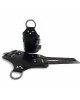 Манжети для підвісу за руки Kinky Hand Cuffs For Suspension з натуральної шкіри, колір чорний Манжети для підвісу за руки Kinky Hand Cuffs For Suspension з натуральної шкіри, колір чорний