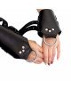 Манжети для підвісу за руки Kinky Hand Cuffs For Suspension з натуральної шкіри, колір чорний Манжети для підвісу за руки Kinky Hand Cuffs For Suspension з натуральної шкіри, колір чорний
