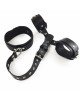 Фіксатори для шиї та рук Art of Sex - Bondage Set з натуральної шкіри, колір чорний Фіксатори для шиї та рук Art of Sex - Bondage Set з натуральної шкіри, колір чорний