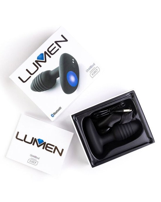 Інтерактивна анальна пробка OhMiBod Lumen powered by KIIROO Інтерактивна анальна пробка OhMiBod Lumen powered by KIIROO