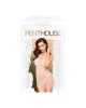 Приталена сорочка-сітка зі стрінгами Penthouse - All Yours White L/XL Приталена сорочка-сітка зі стрінгами Penthouse - All Yours White L/XL