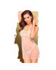Приталена сорочка-сітка зі стрінгами Penthouse - All Yours White S/M Приталена сорочка-сітка зі стрінгами Penthouse - All Yours White S/M