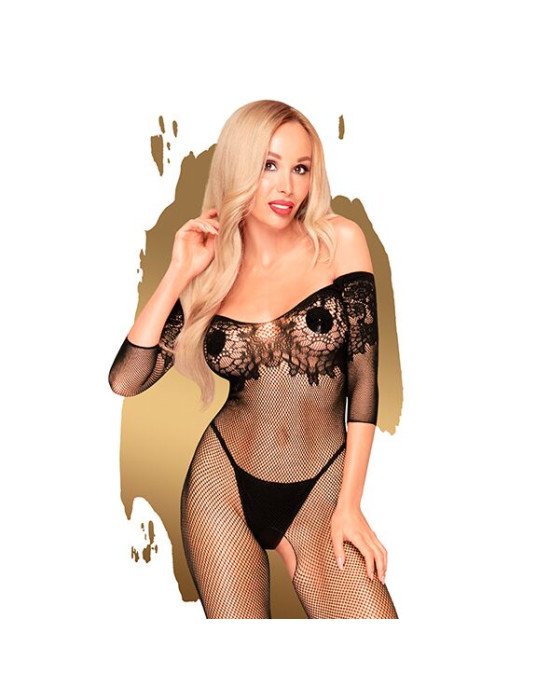 Бодістокінг з імітацією ліфа Penthouse - High Profile Black XL Бодістокінг з імітацією ліфа Penthouse - High Profile Black XL
