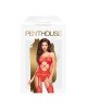 Бодістокінг з вирізом на животику Penthouse - Hot Nightfall Red XL Бодістокінг з вирізом на животику Penthouse - Hot Nightfall Red XL