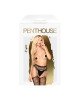 Колготки з імітацією панчох на підв'язках Penthouse - Special Extra Black XL