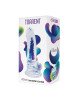 Прозорий фалоімітатор Alive Jelly Dildo Torrent, ТПЕ, присоска, діаметр 4.5см, довжина 20,6см