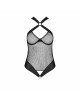 Сітчастий боді з халтером Amanda Body black S/M - Passion