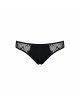 Трусики-сліпи з мереживною сіточкою Dina Thong black L/XL - Passion Трусики-сліпи з мереживною сіточкою Dina Thong black L/XL - Passion