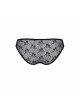 Трусики-сліпи з мереживною сіточкою Dina Thong black L/XL - Passion Трусики-сліпи з мереживною сіточкою Dina Thong black L/XL - Passion
