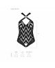 Сітчастий боді з халтером та ритмічним малюнком Hima Body black XXL/XXXL - Passion Сітчастий боді з халтером та ритмічним малюнком Hima Body black XXL/XXXL - Passion