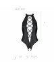 Боді з еко-шкіри з імітацією шнурівки та відкритим доступом Nancy Body black S/M - Passion Боді з еко-шкіри з імітацією шнурівки та відкритим доступом Nancy Body black S/M - Passion