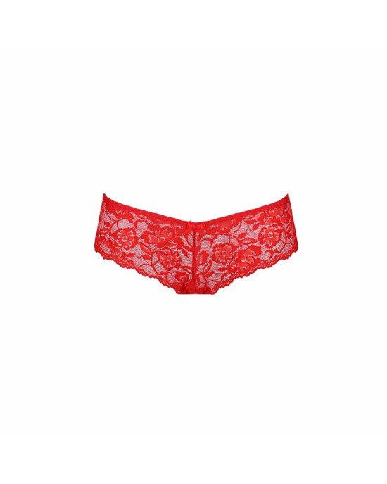 Трусики-бразиліана з квіткового мережива Raja Thong red XXL/XXXL - Passion Трусики-бразиліана з квіткового мережива Raja Thong red XXL/XXXL - Passion