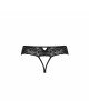 Мереживні стрінги з доступом Senia Thong black L/XL - Passion Мереживні стрінги з доступом Senia Thong black L/XL - Passion