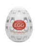Мастурбатор-яйце Tenga Egg Boxy з геометричним рельєфом Мастурбатор-яйце Tenga Egg Boxy з геометричним рельєфом