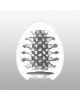 Мастурбатор-яйце Tenga Egg Brush з рельєфом у вигляді великої щетини