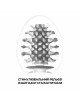 Мастурбатор-яйце Tenga Egg Brush з рельєфом у вигляді великої щетини