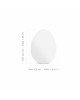Мастурбатор-яйце Tenga Egg Tube, рельєф з поздовжніми лініями Мастурбатор-яйце Tenga Egg Tube, рельєф з поздовжніми лініями