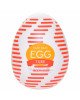 Мастурбатор-яйце Tenga Egg Tube, рельєф з поздовжніми лініями Мастурбатор-яйце Tenga Egg Tube, рельєф з поздовжніми лініями