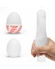 Мастурбатор-яйце Tenga Egg Tube, рельєф з поздовжніми лініями Мастурбатор-яйце Tenga Egg Tube, рельєф з поздовжніми лініями