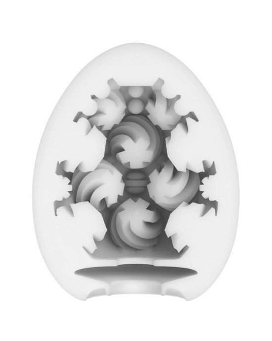 Мастурбатор-яйце Tenga Egg Curl з рельєфом із шишечок Мастурбатор-яйце Tenga Egg Curl з рельєфом із шишечок