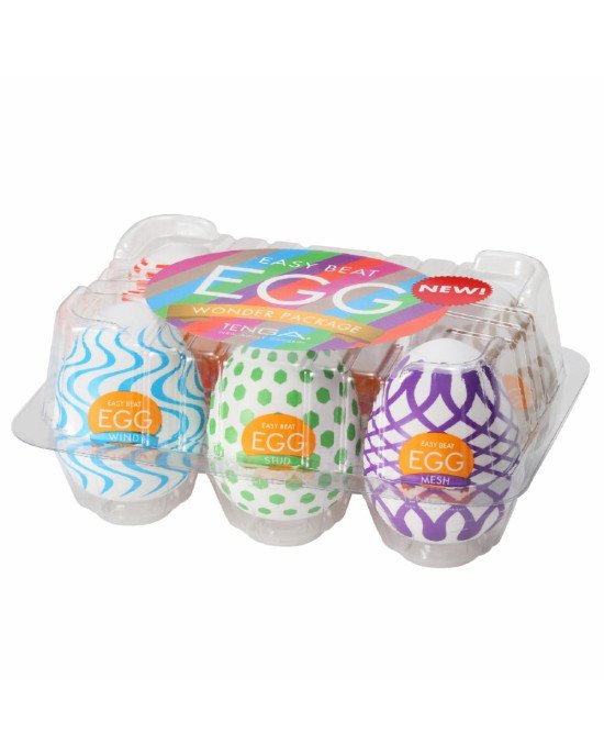Набір яєць-мастурбаторів Tenga Egg Wonder Pack (6 яєць) Набір яєць-мастурбаторів Tenga Egg Wonder Pack (6 яєць)