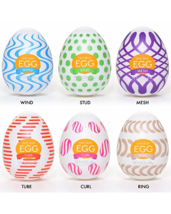 Набір яєць-мастурбаторів Tenga Egg Wonder Pack (6 яєць) Набір яєць-мастурбаторів Tenga Egg Wonder Pack (6 яєць)