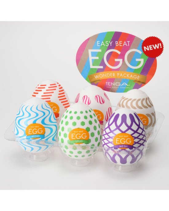 Набір яєць-мастурбаторів Tenga Egg Wonder Pack (6 яєць) Набір яєць-мастурбаторів Tenga Egg Wonder Pack (6 яєць)