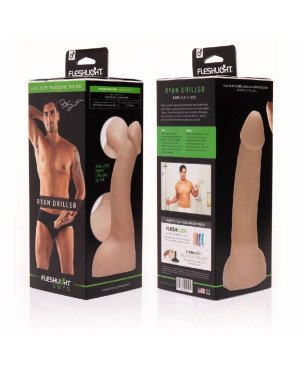 Фалоімітатор Fleshlight Guys: Ryan Driller Dildo, за зліпком пеніса Фалоімітатор Fleshlight Guys: Ryan Driller Dildo, за зліпком пеніса