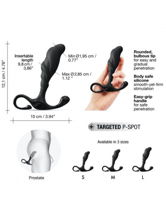 Ручний ергономічний масажер простати Dorcel Expert P size L Ручний ергономічний масажер простати Dorcel Expert P size L