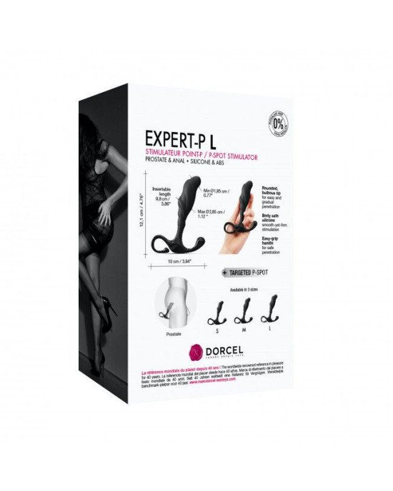 Ручний ергономічний масажер простати Dorcel Expert P size L Ручний ергономічний масажер простати Dorcel Expert P size L