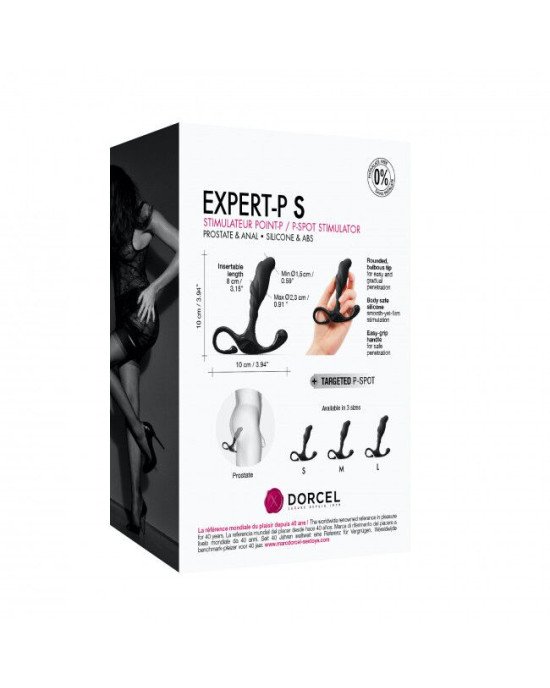 Ручний ергономічний масажер простати Dorcel Expert P size S Ручний ергономічний масажер простати Dorcel Expert P size S