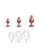 Металева анальна пробка із прикрасою у вигляді кристалу Dorcel - Diamond Plug Rose Gold L Металева анальна пробка із прикрасою у вигляді кристалу Dorcel - Diamond Plug Rose Gold L