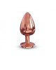 Металева анальна пробка із прикрасою у вигляді кристалу Dorcel - Diamond Plug Rose Gold L Металева анальна пробка із прикрасою у вигляді кристалу Dorcel - Diamond Plug Rose Gold L