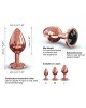 Металева анальна пробка із прикрасою у вигляді кристалу Dorcel - Diamond Plug Rose Gold M Металева анальна пробка із прикрасою у вигляді кристалу Dorcel - Diamond Plug Rose Gold M