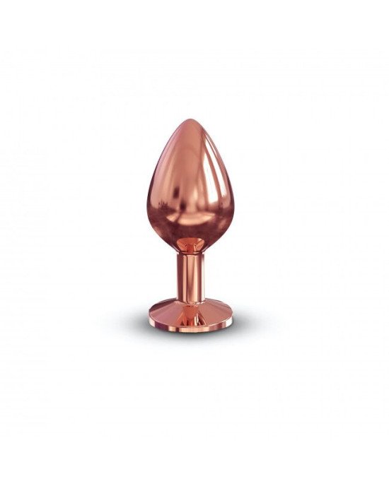 Металева анальна пробка із прикрасою у вигляді кристалу Dorcel - Diamond Plug Rose Gold M Металева анальна пробка із прикрасою у вигляді кристалу Dorcel - Diamond Plug Rose Gold M