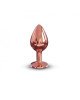 Металева анальна пробка із прикрасою у вигляді кристалу Dorcel - Diamond Plug Rose Gold M Металева анальна пробка із прикрасою у вигляді кристалу Dorcel - Diamond Plug Rose Gold M