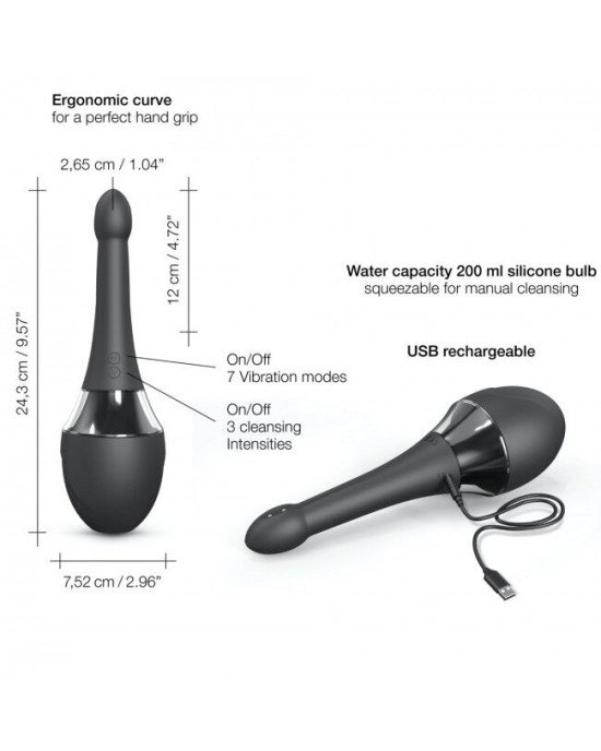 Автоматичний анальний душ-вібратор Dorcel Douche Mate Pro Автоматичний анальний душ-вібратор Dorcel Douche Mate Pro