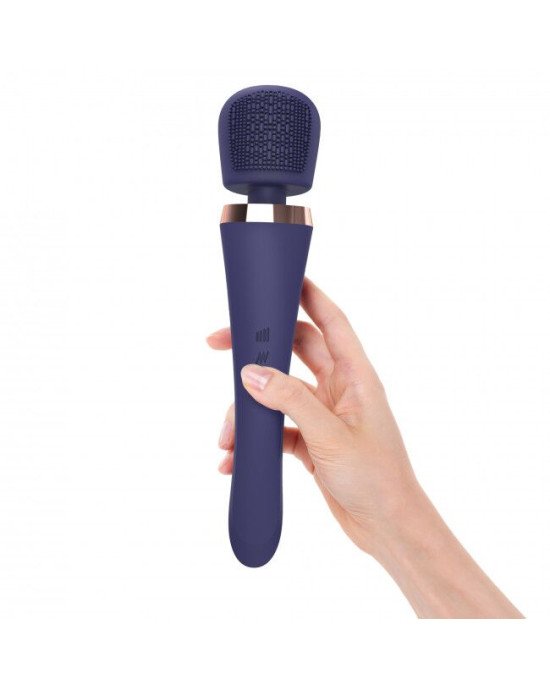 Вібромасажер із силіконовою щіточкою Love to Love Brush Crush - Midnight Indigo Вібромасажер із силіконовою щіточкою Love to Love Brush Crush - Midnight Indigo