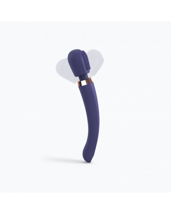 Вібромасажер із силіконовою щіточкою Love to Love Brush Crush - Midnight Indigo Вібромасажер із силіконовою щіточкою Love to Love Brush Crush - Midnight Indigo