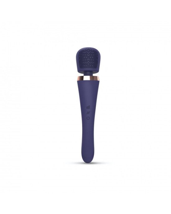 Вібромасажер із силіконовою щіточкою Love to Love Brush Crush - Midnight Indigo Вібромасажер із силіконовою щіточкою Love to Love Brush Crush - Midnight Indigo