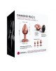 Металева анальна пробка із прикрасою у вигляді кристалу Dorcel - Diamond Plug Rose Gold S Металева анальна пробка із прикрасою у вигляді кристалу Dorcel - Diamond Plug Rose Gold S