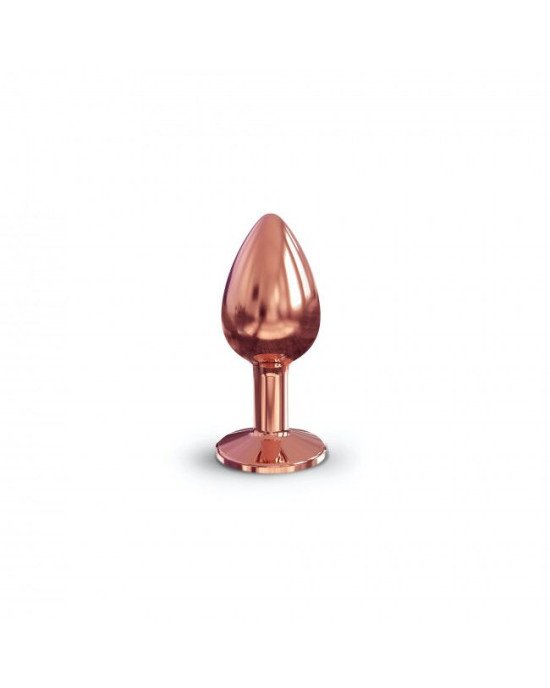 Металева анальна пробка із прикрасою у вигляді кристалу Dorcel - Diamond Plug Rose Gold S Металева анальна пробка із прикрасою у вигляді кристалу Dorcel - Diamond Plug Rose Gold S