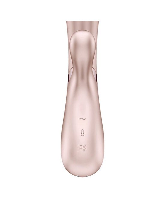 Смарт вібратор-кролик із підігрівом Satisfyer Hot Lover Nude Смарт вібратор-кролик із підігрівом Satisfyer Hot Lover Nude