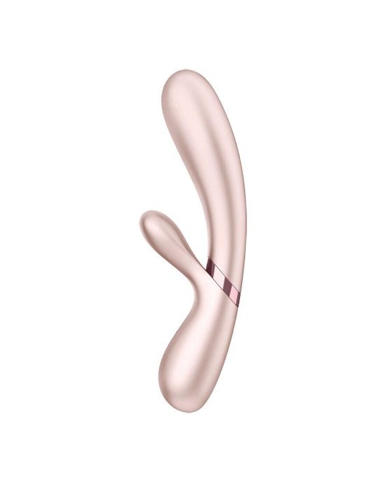 Смарт вібратор-кролик із підігрівом Satisfyer Hot Lover Nude Смарт вібратор-кролик із підігрівом Satisfyer Hot Lover Nude