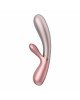 Смарт вібратор-кролик із підігрівом Satisfyer Hot Lover Pink