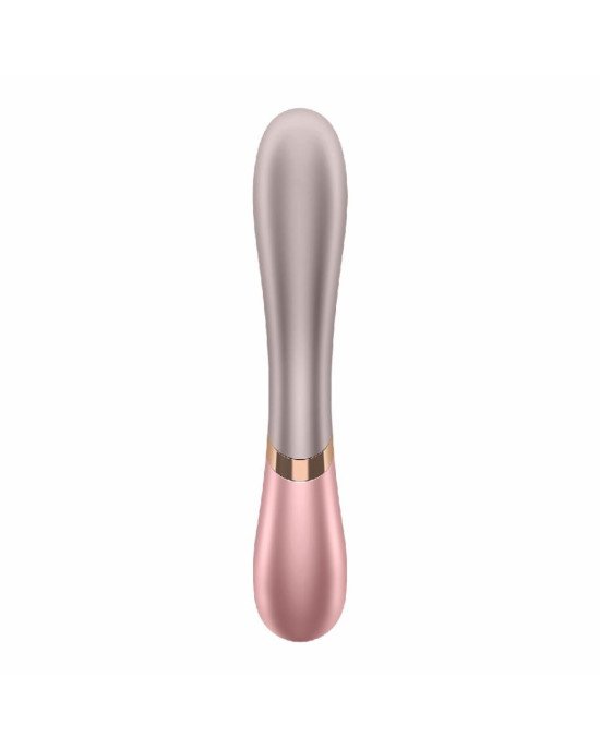 Смарт вібратор-кролик із підігрівом Satisfyer Hot Lover Pink