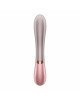 Смарт вібратор-кролик із підігрівом Satisfyer Hot Lover Pink