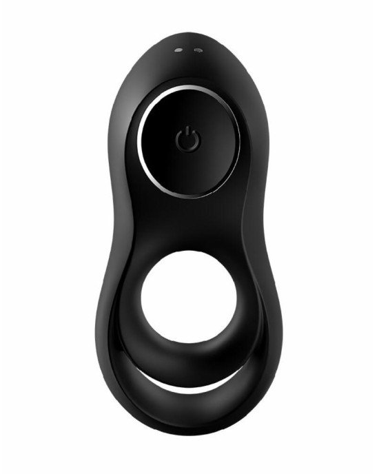 Ерекційне кільце з вібрацією Satisfyer Legendary Duo для члена та мошонки Ерекційне кільце з вібрацією Satisfyer Legendary Duo для члена та мошонки