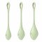 Набір йоні намистин Satisfyer Yoni Power 2 Light Green, диаметр 2-2,5-3см, вес 22-44-73гр
